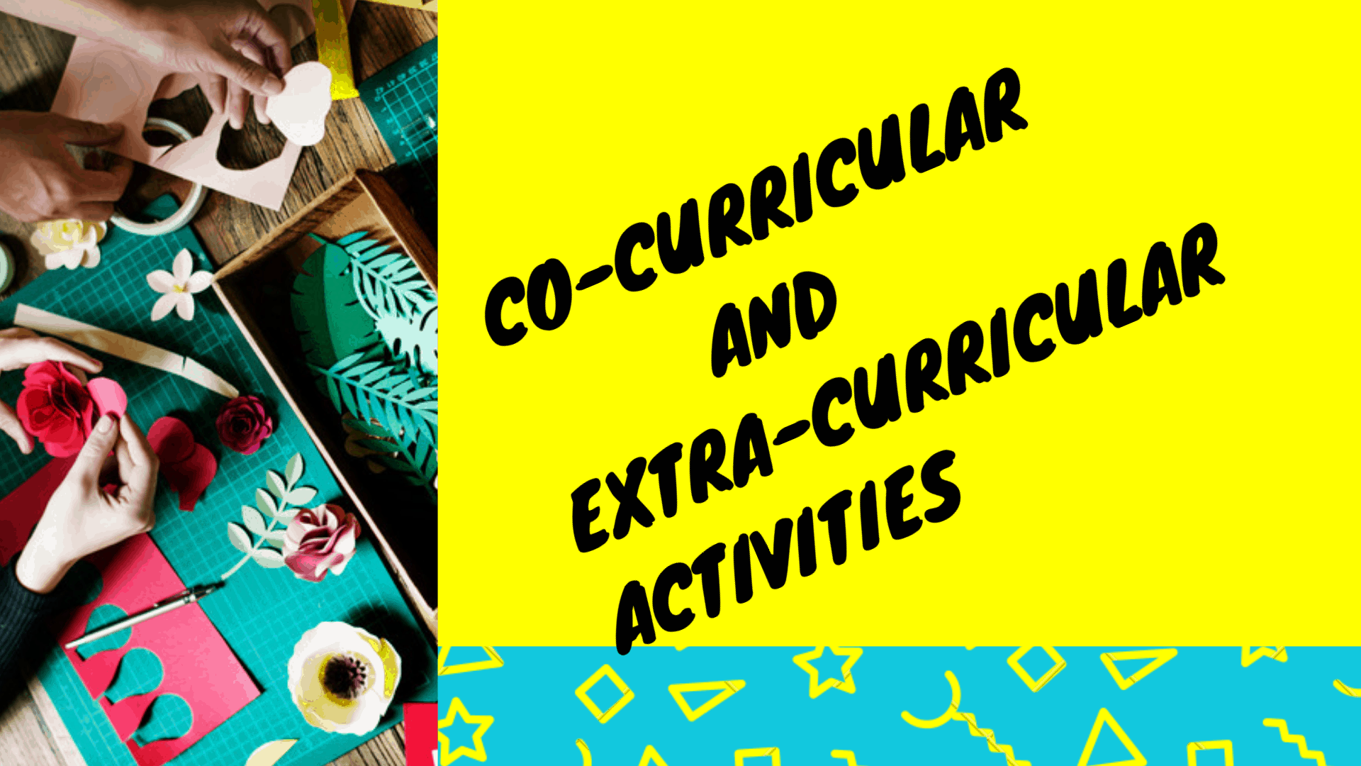 Extra Co Curricular Activities In School