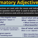 Exclamatory Adjectives