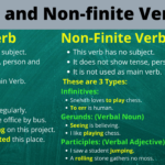 Finite and Non-Finite Verbs